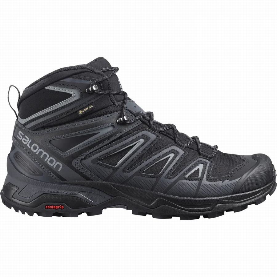 Salomon X Ultra 3 Mid Gore-tex Wandelschoenen Heren Zwart (IYV1328PC)